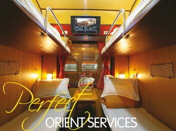 Orient Train Cabin